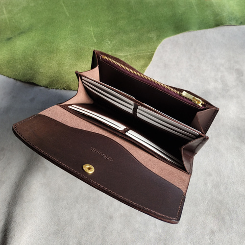 ⭐️大容量⭐️イタリアンレザー⭐リネアヴァスカリスシオ⭐ブラウン