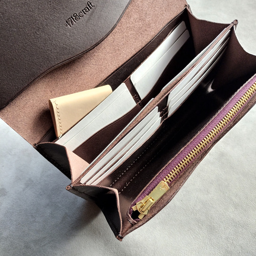 ⭐️大容量⭐️イタリアンレザー⭐リネアヴァスカリスシオ⭐ブラウン