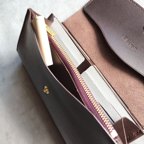 ⭐️大容量⭐️イタリアンレザー⭐リネアヴァスカリスシオ⭐ブラウン