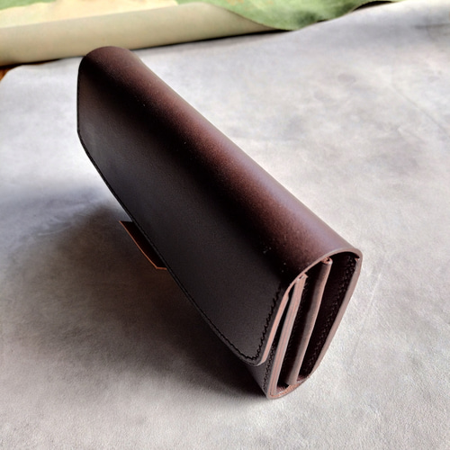 ⭐️大容量⭐️イタリアンレザー⭐リネアヴァスカリスシオ⭐ブラウン