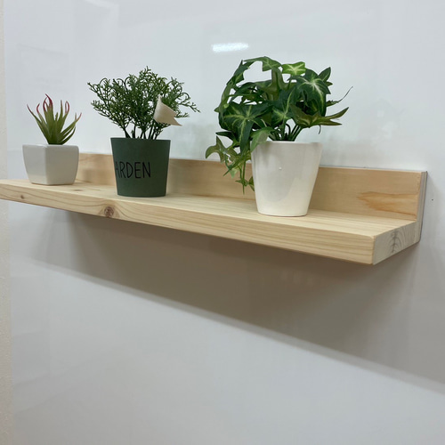 木製マグネット キーホルダー(棚付) パイン＋木製マグネット