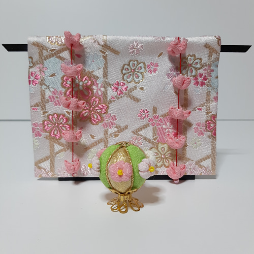 ちりめん細工 桃の節句 うさぎのお雛様 ひな人形・雛飾り hakomina