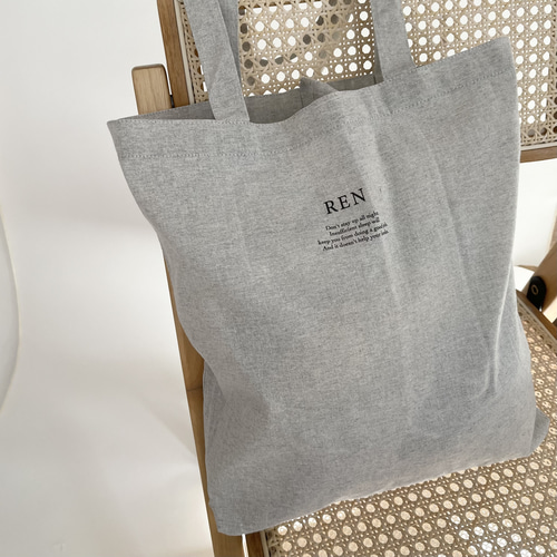名入れ エコバッグ A3サイズ ／ サブバッグ 保育園荷物バッグ 買い物