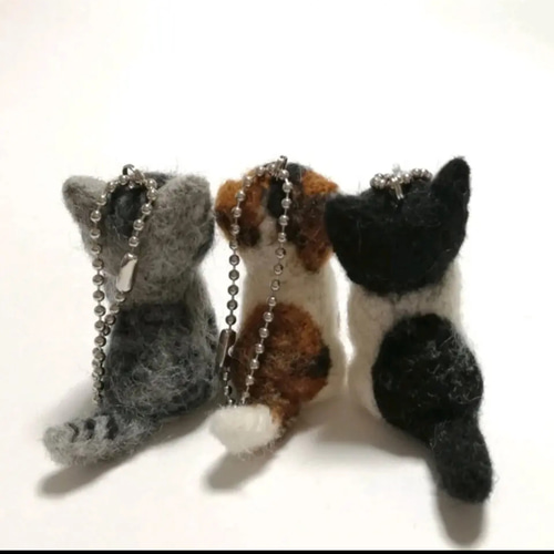 ◾受注制作・羊毛フェルトの小さなわんこ(キャバリア