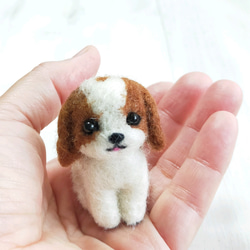 ☆rara 羊毛フェルト わんこ ◾受注制作・羊毛フェルトわんこ・犬・うちの子オーダー・お座り