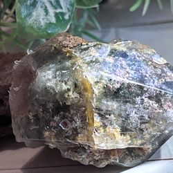 原生林のガーデンクォーツ✴︎　ポリッシュ　ポイント　苔入り水晶　クリスタル　原石 7枚目の画像