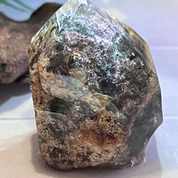 原生林のガーデンクォーツ✴︎　ポリッシュ　ポイント　苔入り水晶　クリスタル　原石 3枚目の画像