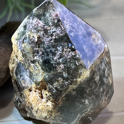 原生林のガーデンクォーツ✴︎　ポリッシュ　ポイント　苔入り水晶　クリスタル　原石 4枚目の画像