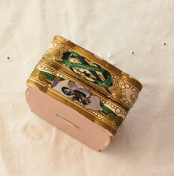 アンティークサボンボックス 古い紙箱 アールヌーボー 1900年代初期 フランス 7枚目の画像
