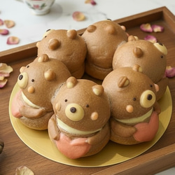 ひな祭りちぎりパン お雛様とお内裏様 パン まきパン 通販 5232079