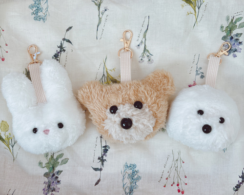 PEOPLE1 ぬいぐるみ キーホルダー 刺繍 キーホルダー Amazon.co.jp