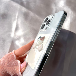 【猫の日2024】R126にゃんこ　　　　　　　　　　　　クリアケース　iPhone全機種対応 2枚目の画像