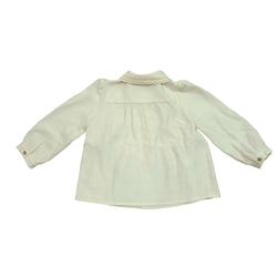 Embroidery Kids blouse　刺繍キッズブラウス　女の子　【80～130】 2枚目の画像