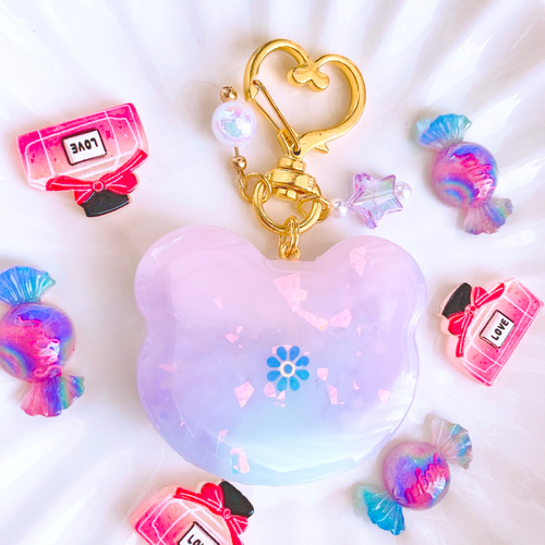 ゆめかわ シャカシャカキーホルダー 雲 ハート シェイカー ゆめかわ シャカシャカキーホルダー 雲 ハート シェイカー