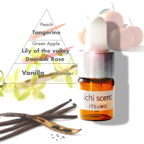 ichi scent【いつものカノジョ】STAND BY ME｜やさしさとぬくもりのフローラルシトラスアロマ 1枚目の画像