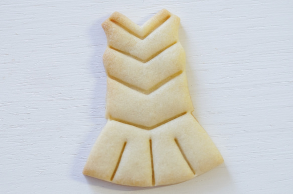 チアユニフォーム（スタンプ付き）　クッキー型・クッキーカッター 2枚目の画像