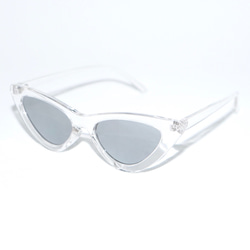 Cat Eye Clear Sunglass サングラス ホワイト 白 ストリート 5枚目の画像