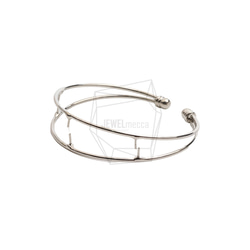 BRA-113-R【1個入り】バンドカフブレスレット,Band Cuff Bracelet 2枚目の画像