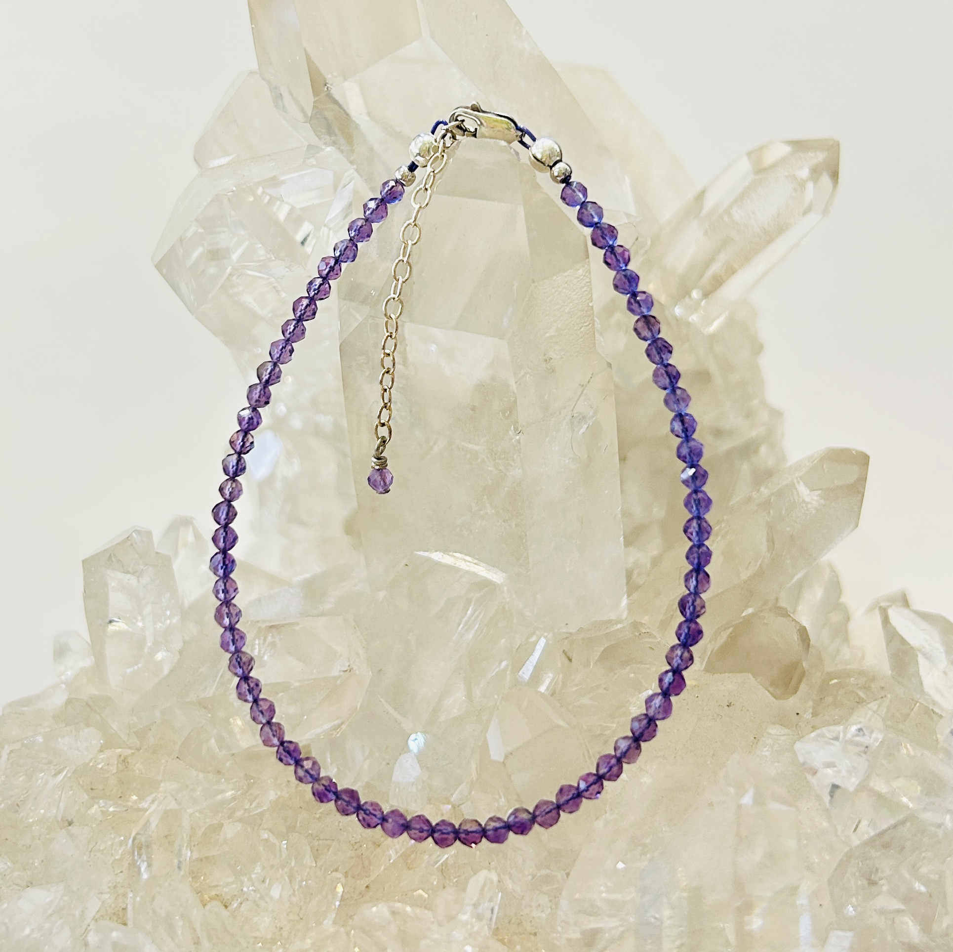 アメシスト 2.5φCTブレスレット