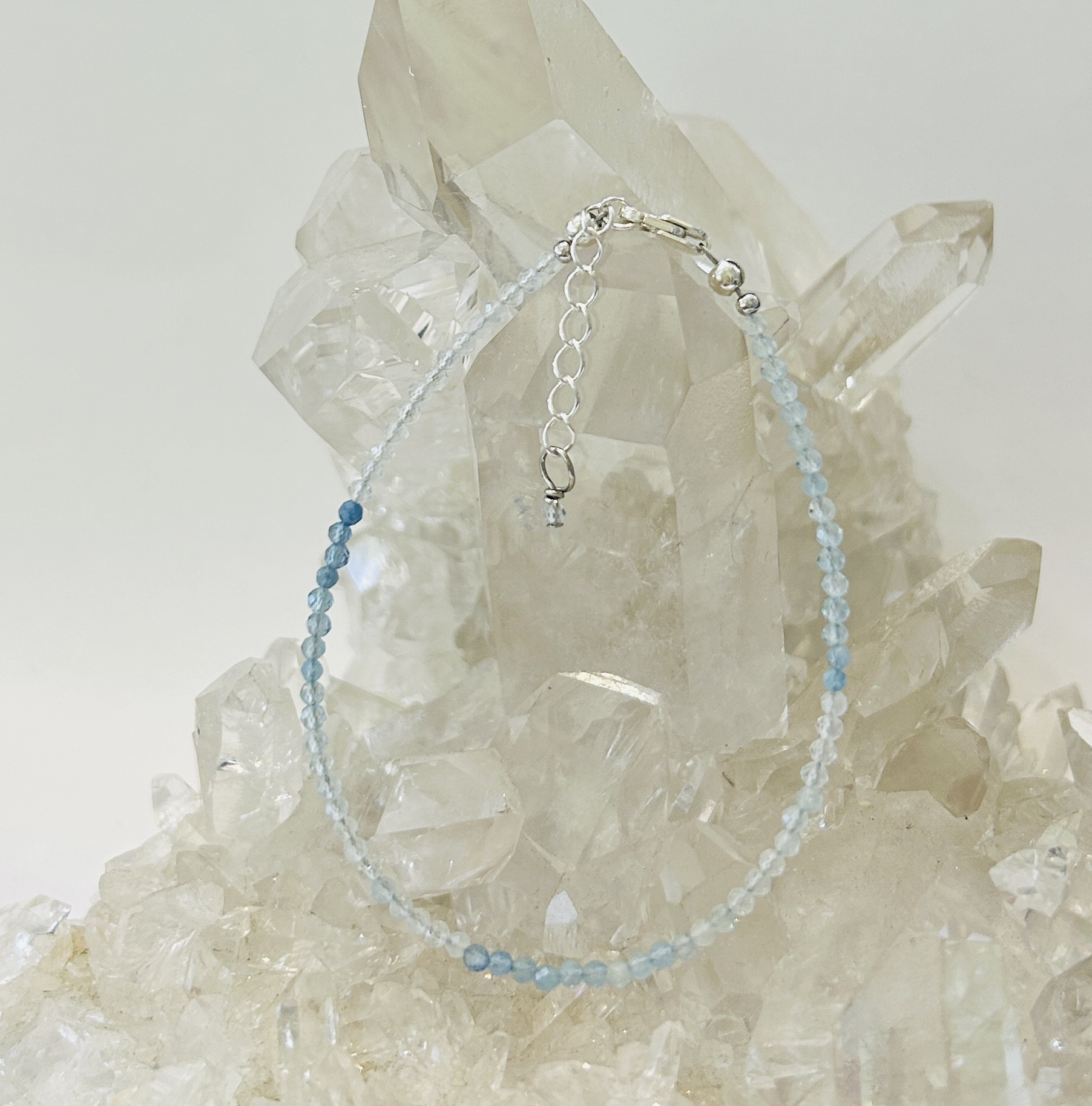 アクアマリン 2φCTブレスレット