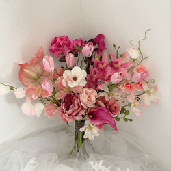 チューリップ、カラー、胡蝶蘭、スイトピー、ラナンキュラス