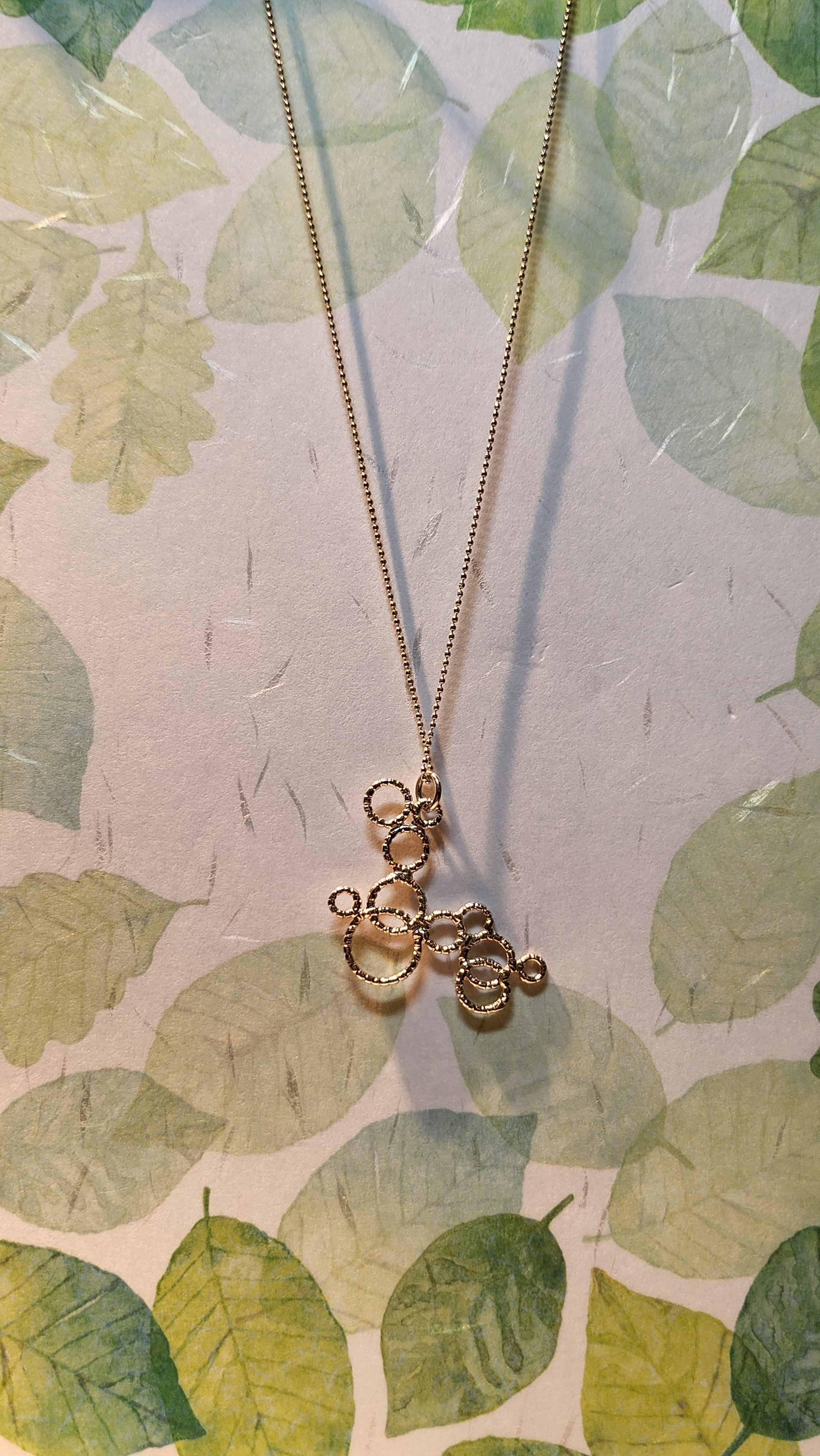 silver925製　「朝もや」ペンダントネックレス