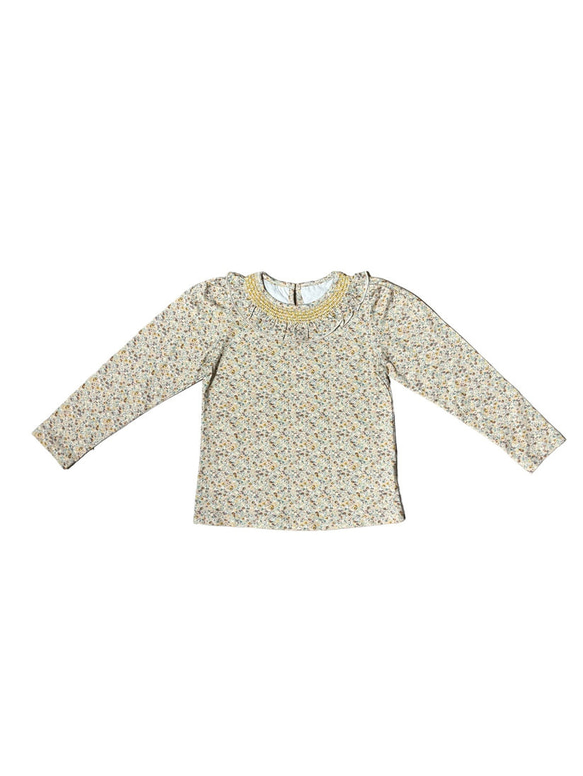 Retro Flowerette Tops 【size90ｰ145】 カットソー mutta. 通販