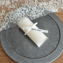 シルクオーガンジー＊リボン  ウェディング ヘッドアクセサリー 結婚式 花嫁 日本製 ヘッドドレス 絹 4枚目の画像
