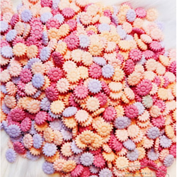 さくらの花びら　イトピンク＆バイオレット mixシーリングワックス（約125粒）40ｇシーリングスタンプ　レター　封筒　 2枚目の画像