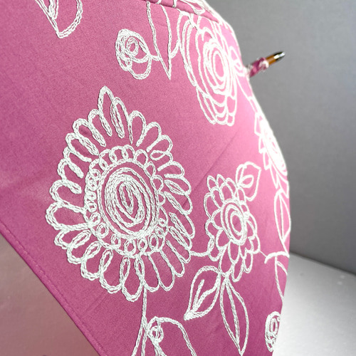 お盆休み特別価格/刺繍日傘/ヨーロッパの旅/日本製/送料込 傘
