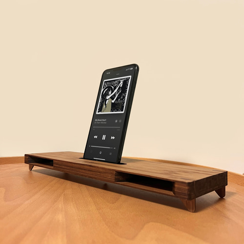 スマートフォン用パッシブスピーカー スマホスタンド・スマホ