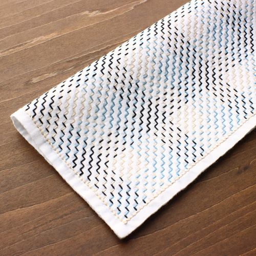 刺し子の花ふきん 段つなぎ その他キッチン小物 sashicofactory 通販