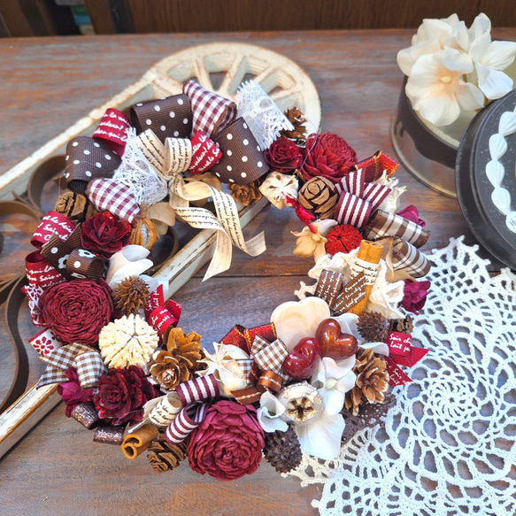 バレンタインリース 楽天市場】【送料無料】ランキング1位 レッドローズ『ハート