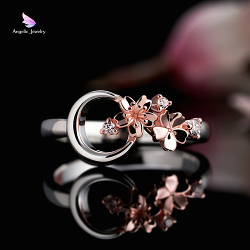 花あかり -桜リング- 指輪・リング Angelic Jewelry 通販 花あかり -桜リング- 指輪・リング Angelic Jewelry 通販