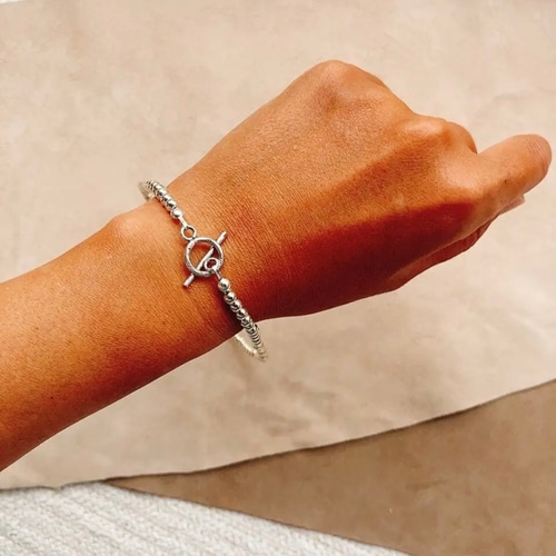 ナバホパール4mm玉50cmネックレス✶シルバー925silver ナバホパール4mm玉50cmネックレス✶シルバー925silver
