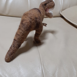 恐竜　リアル　羊毛テラノザウルス 4枚目の画像