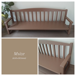 受注製作】全7色 Msize 3人掛 ぬいぐるみ用 ベンチ 椅子 受注製作】全7色 Msize 3人掛 ぬいぐるみ用 ベンチ 椅子