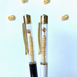 ミニチュアフード】餃子のボールペン 醤油付き ミニチュア ペン・筆記