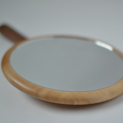 木の手鏡(大)/セラピストが作る木工品 #0072 6枚目の画像