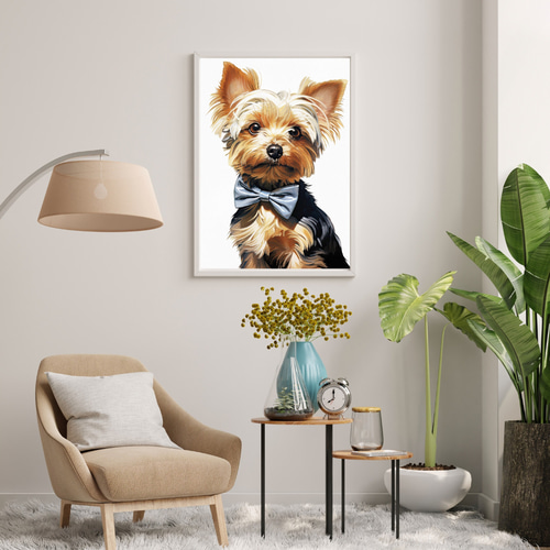 絵画 アンティーク 犬 バロック ヨーロピアン 犬のイラスト 犬の