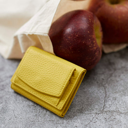 《限定ポイント7倍》15回目再販売 全10色 三つ折り財布 本革 ミニ財布 セカンド財布 小銭入れ ギフト サコッシュ 6枚目の画像