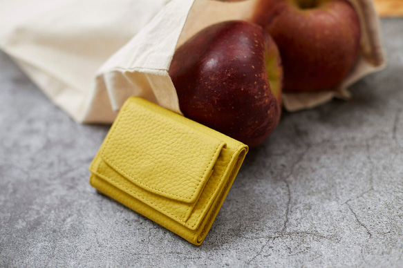 《限定ポイント7倍》15回目再販売 全10色 三つ折り財布 本革 ミニ財布 セカンド財布 小銭入れ ギフト サコッシュ 6枚目の画像