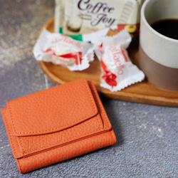 《限定ポイント7倍》15回目再販売 全10色 三つ折り財布 本革 ミニ財布 セカンド財布 小銭入れ ギフト サコッシュ 16枚目の画像