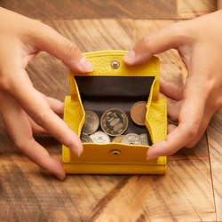 《限定ポイント7倍》15回目再販売 全10色 三つ折り財布 本革 ミニ財布 セカンド財布 小銭入れ ギフト サコッシュ 10枚目の画像