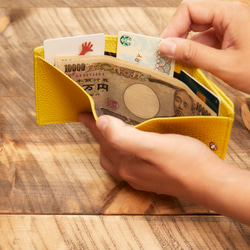 《限定ポイント7倍》15回目再販売 全10色 三つ折り財布 本革 ミニ財布 セカンド財布 小銭入れ ギフト サコッシュ 14枚目の画像