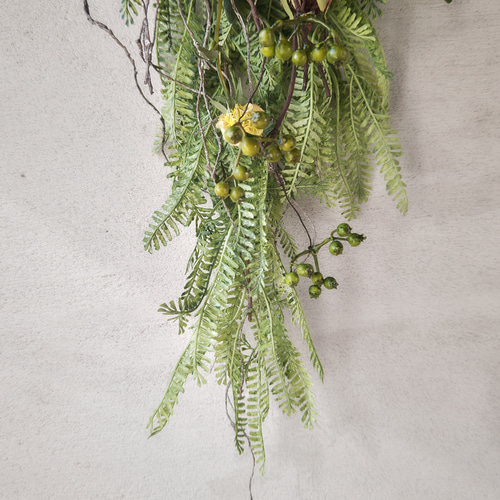 ボタニカルスワッグ／プロテア／アーティフィシャルフラワー アート