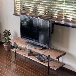 アイアンレッグ ソリッドボード120幅・ローボード・プランツ