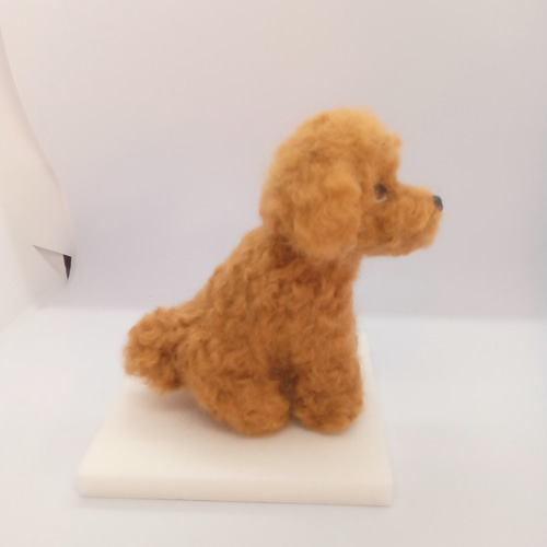 渡*美様 羊毛フェルト トイプードル 渡*美様 羊毛フェルト トイプードル 羊毛フェルト