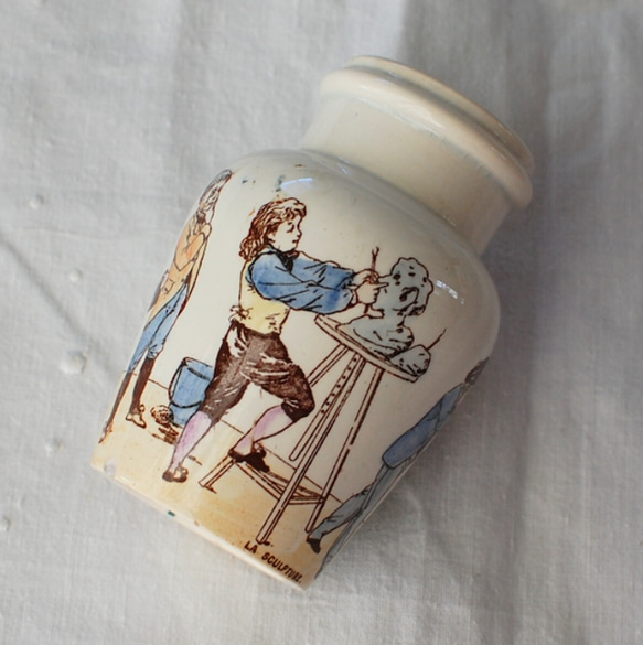 レア美品】古窯 リュネヴィル フランスアンティーク 陶器製