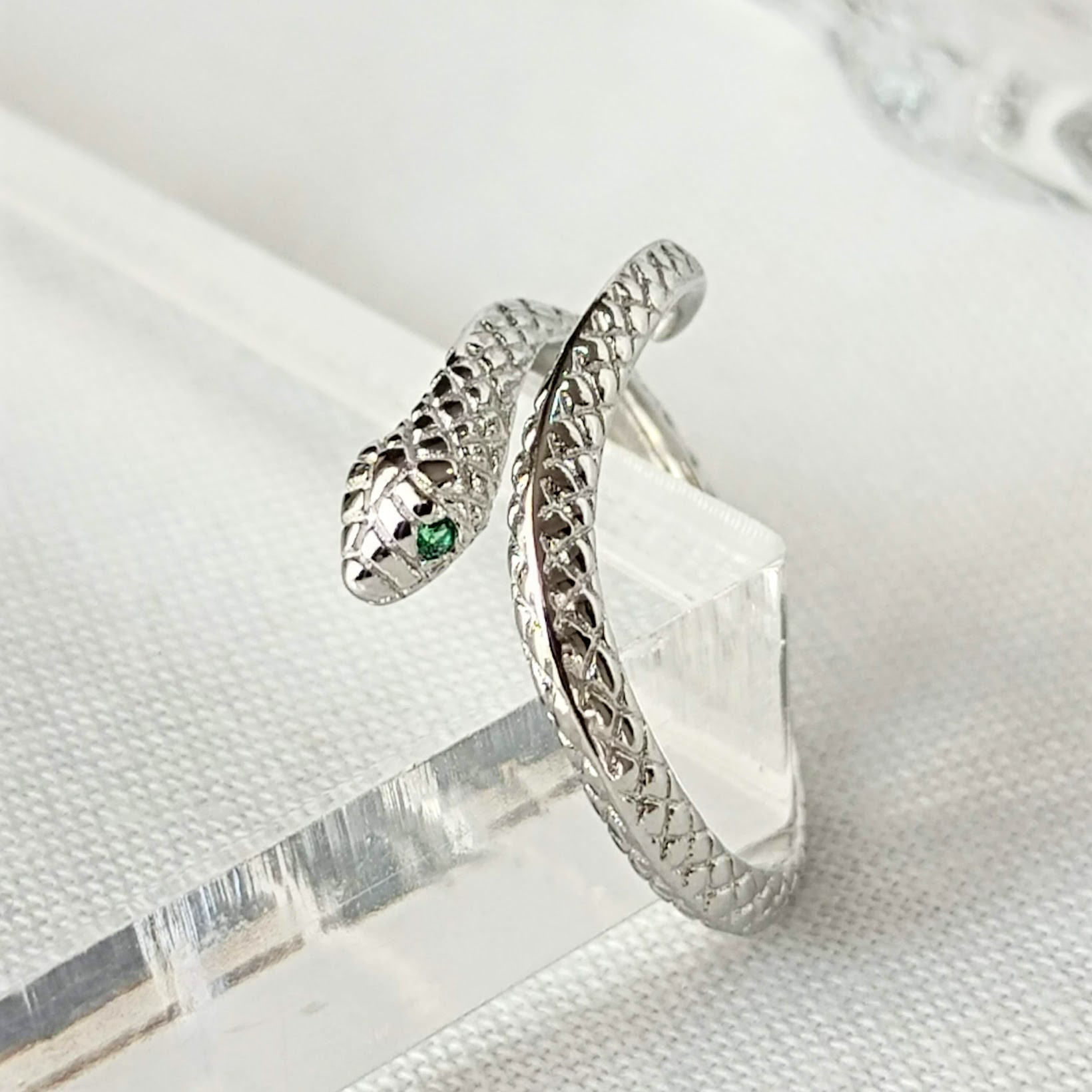 お客様オーダー確認ページ　蛇リング